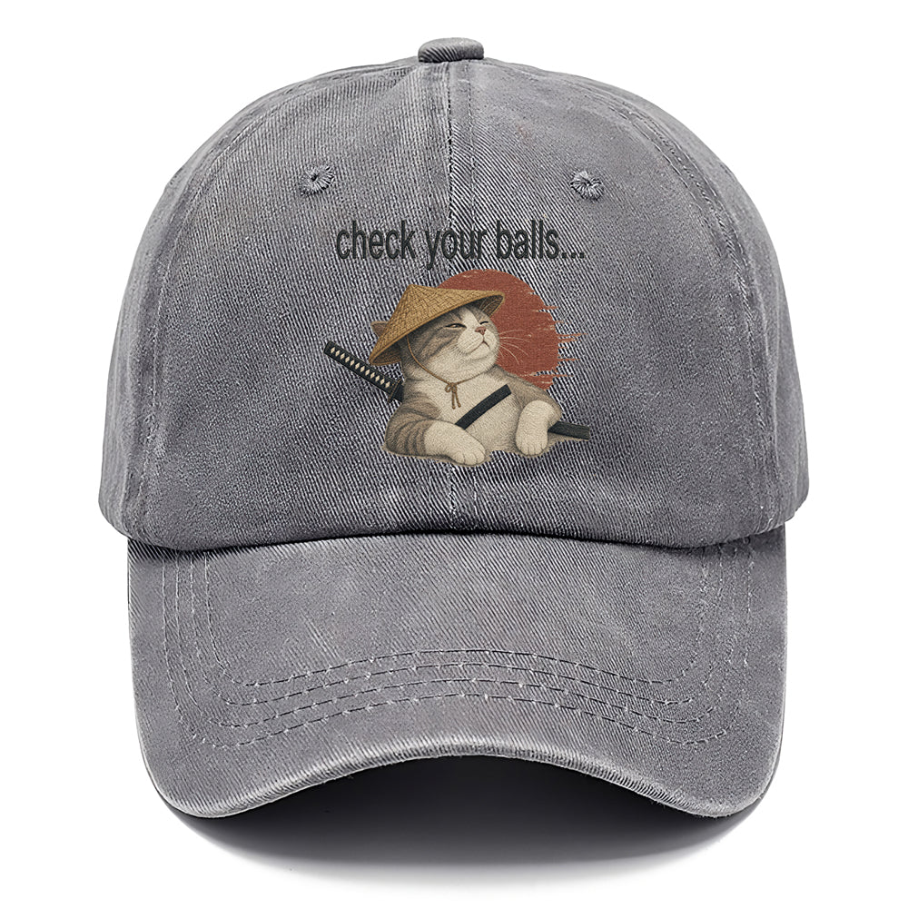 Check Your Balls Classic Cap