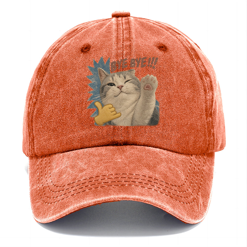 Bye Bye Cat Classic Cap