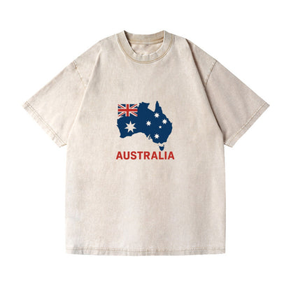 Australian Flag Map Hat