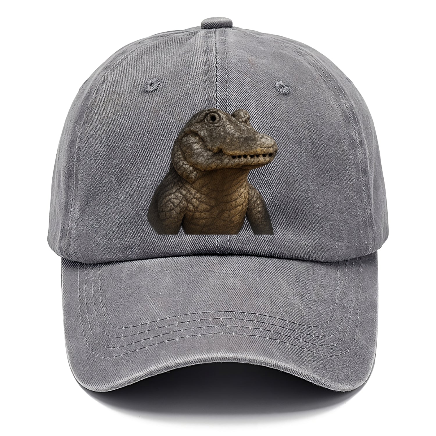 alligator portrait design Hat