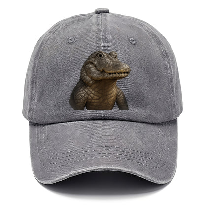 alligator portrait design Hat