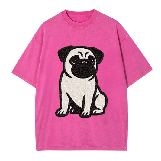 black-pug-charming-companion Hat