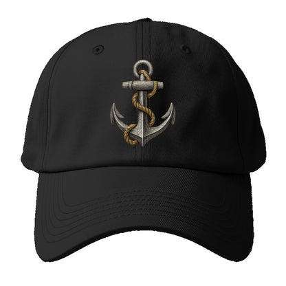 anchor and rope nautical illustration Hat