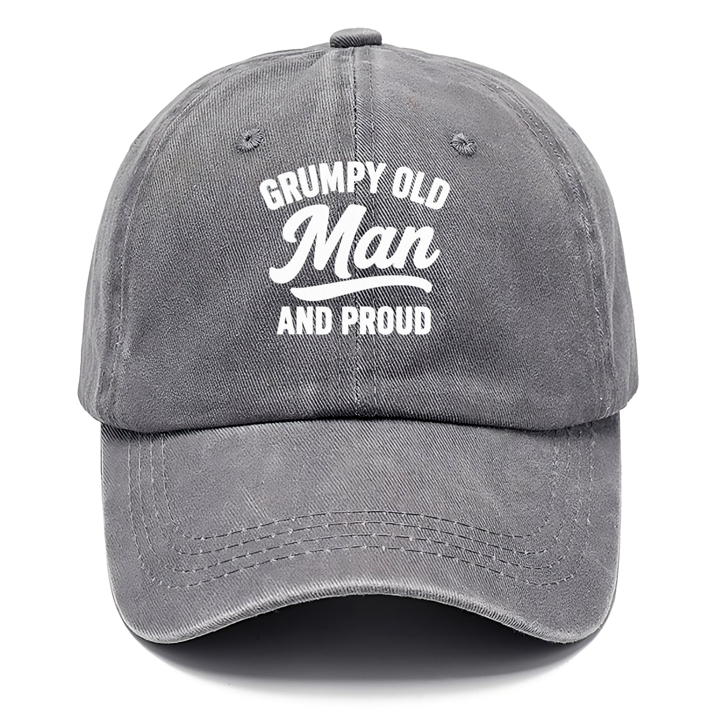 grumpy old man and proud Hat
