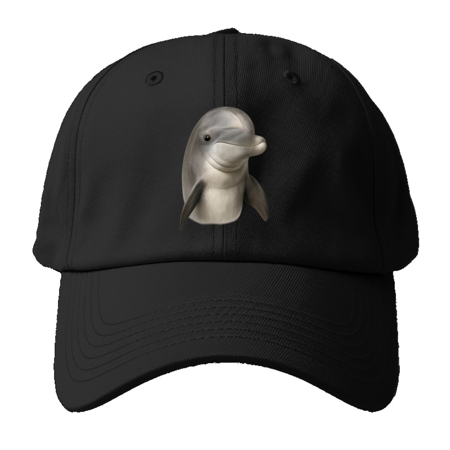 dolphin portrait design Hat