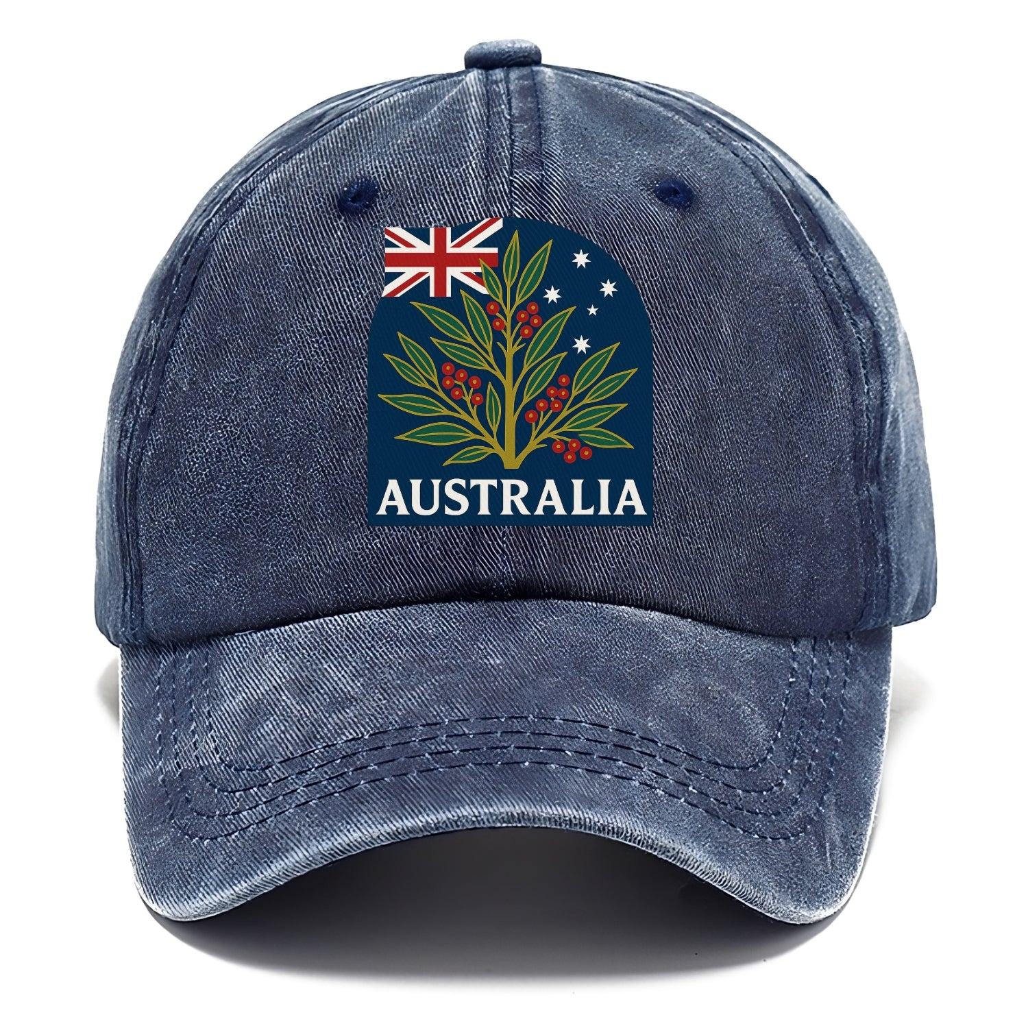 Australian Botanical Emblem Hat