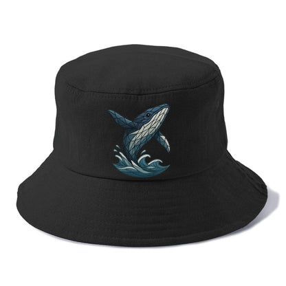 whale ocean waves Hat