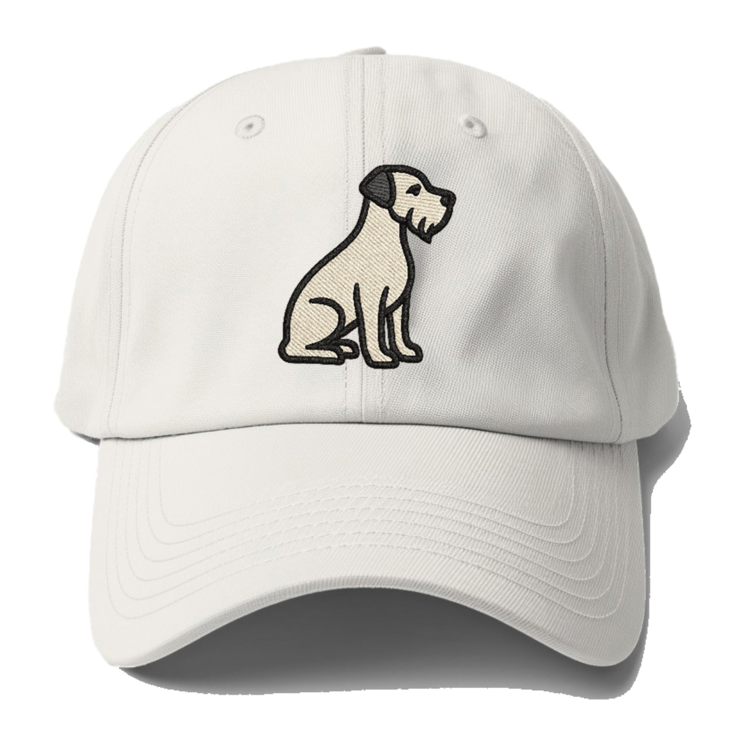 Cesky Terrier Gray Design Hat