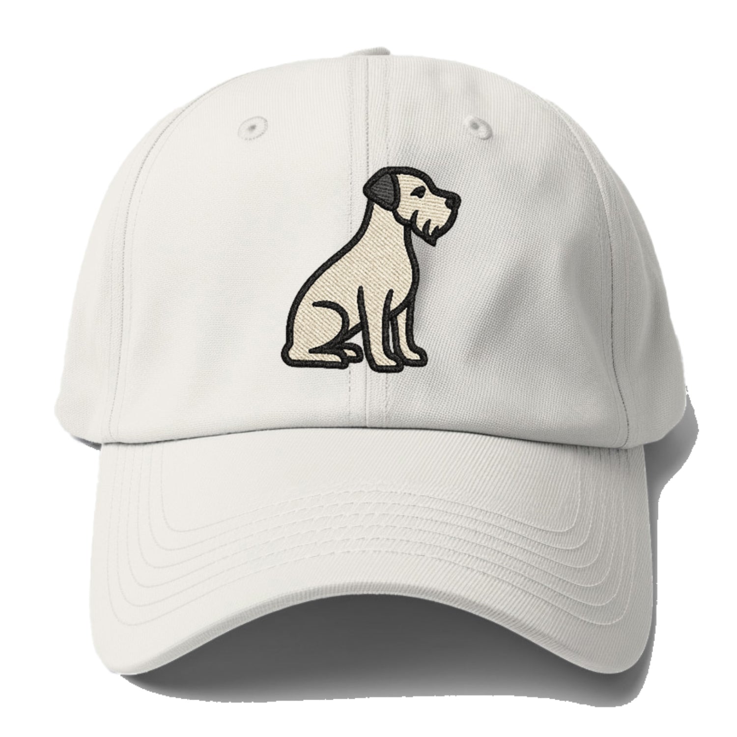 Cesky Terrier Gray Design Hat
