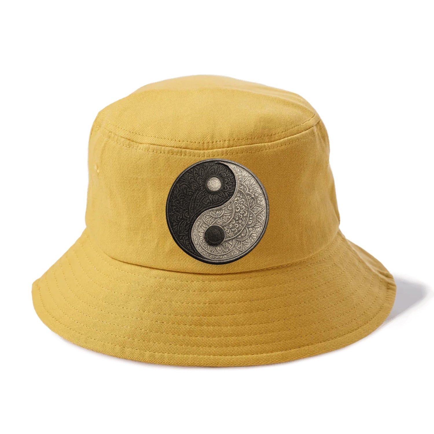 mandala yin yang pattern Hat