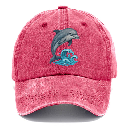dolphin's dance upon the waves Hat