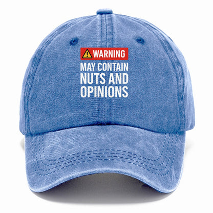 may contain nuts Hat
