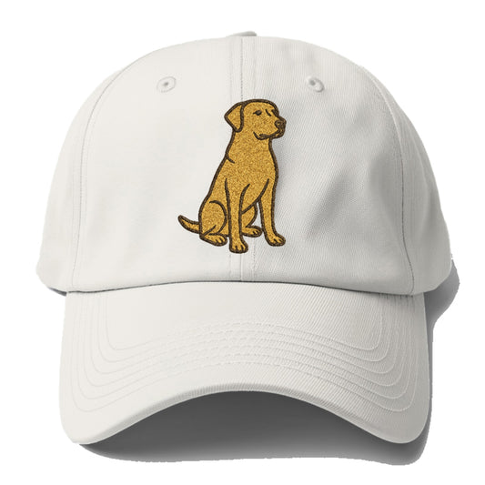 Labrador Retriever Yellow Lab Sitting Pose Hat