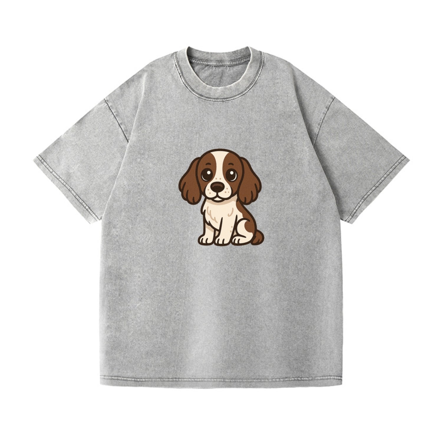 english springer spaniel liver and white sitting pose portrait design Hat