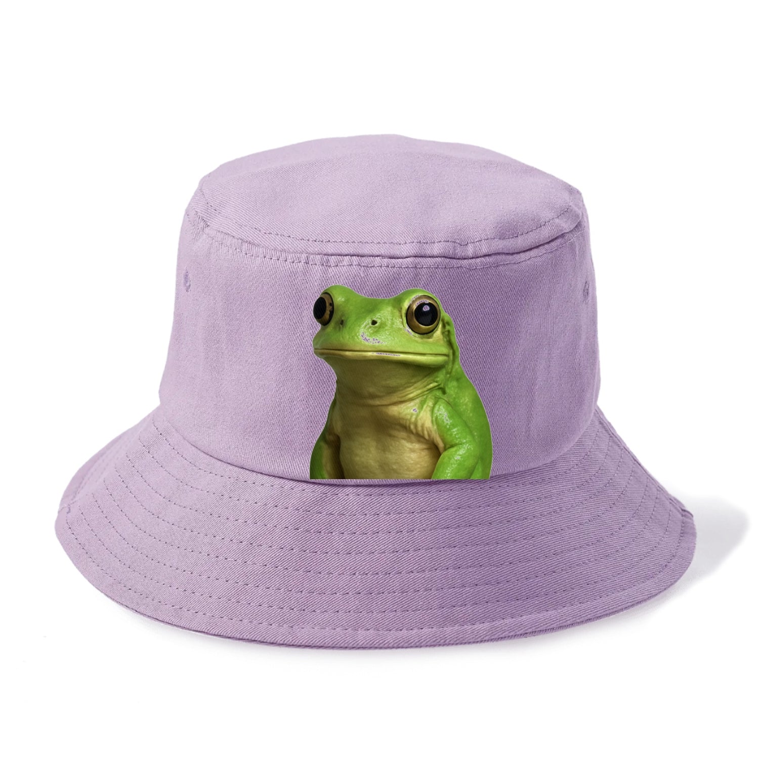 frog portrait design Hat