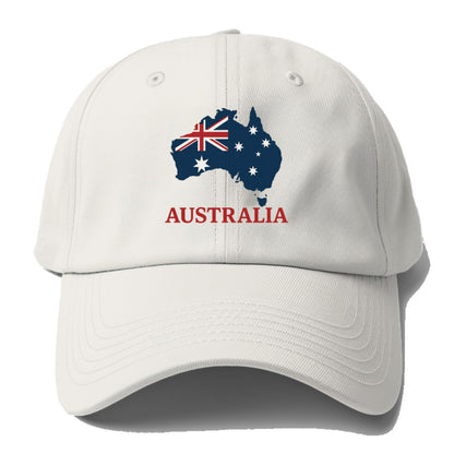 Australian Map and Flag Hat
