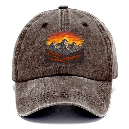 sunset peaks collection Hat