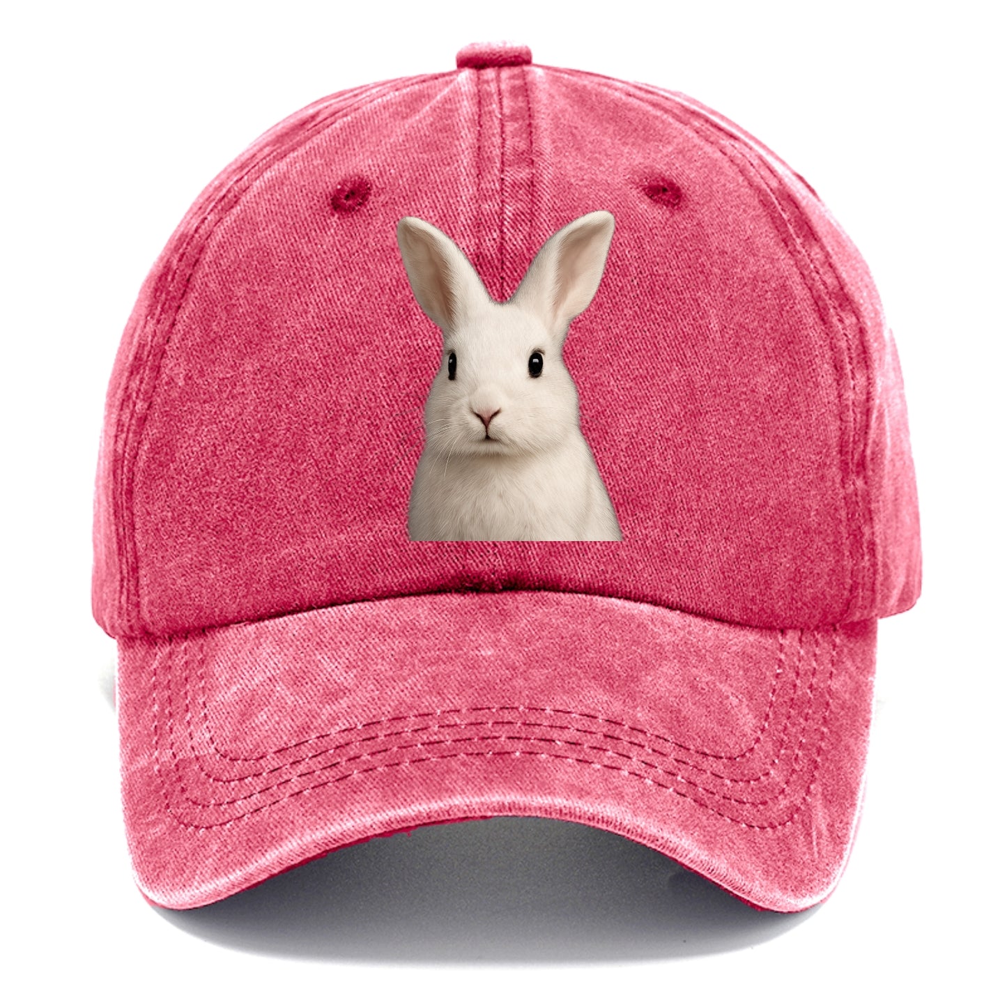 rabbit portrait design Hat