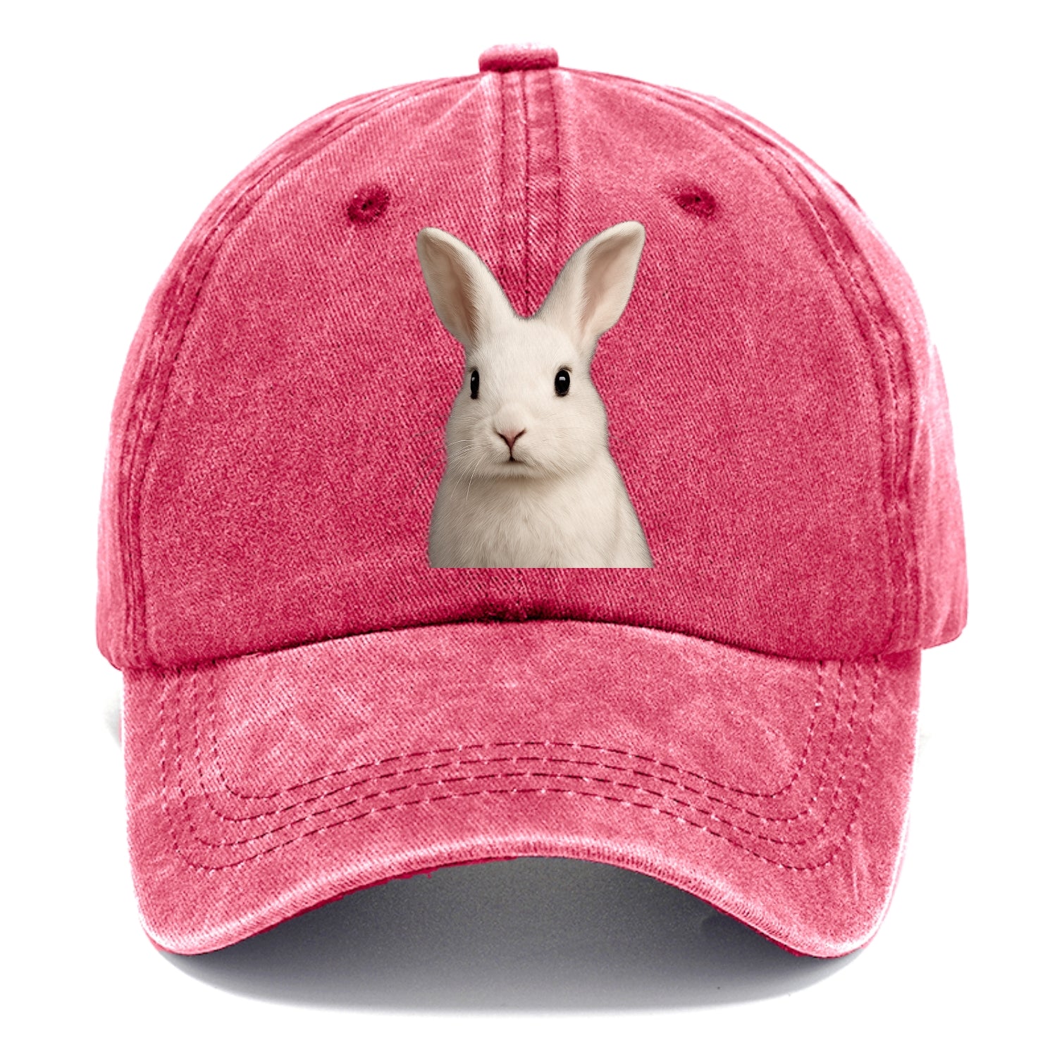 rabbit portrait design Hat