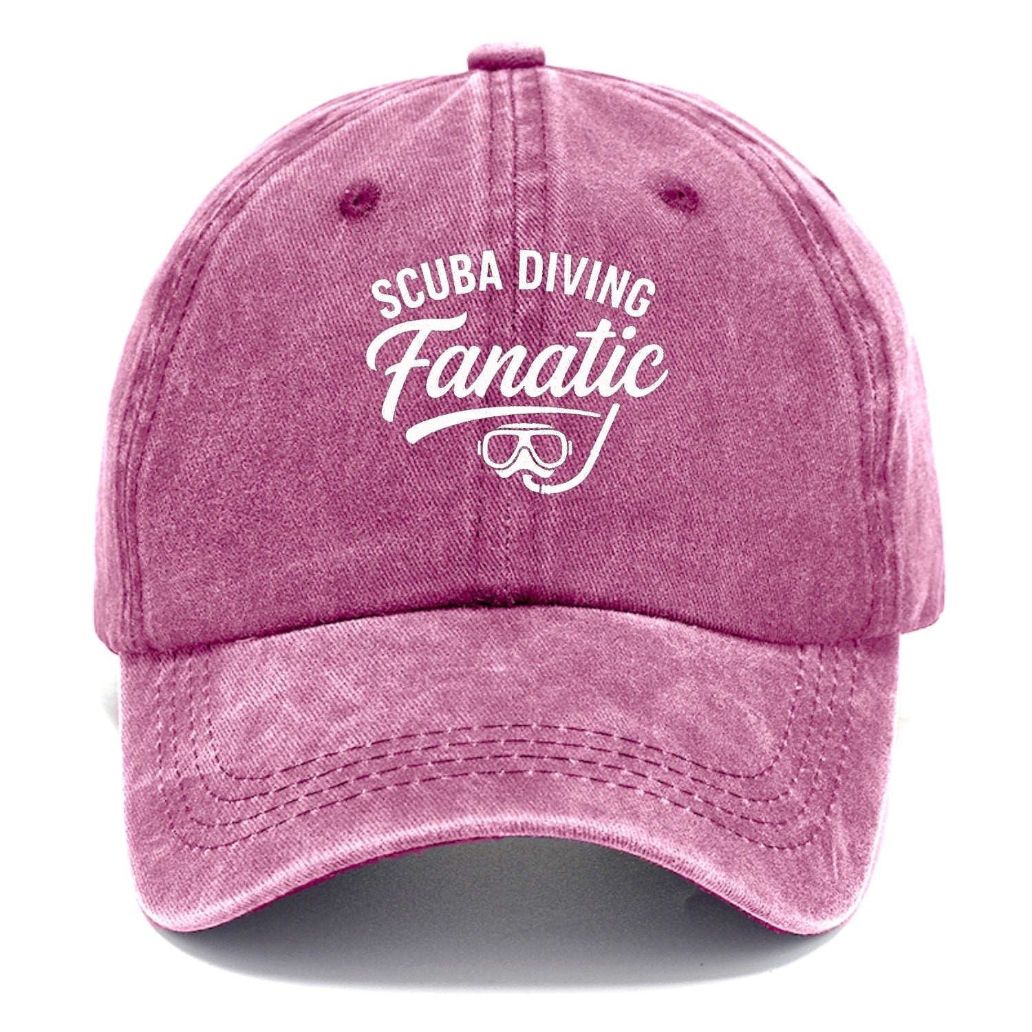 scuba diving passionate fanatic design Hat