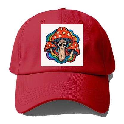 trippy mushrooms with psychedelic aura Hat