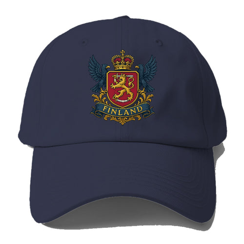 Finland Lion Logo Baseball Cap For Big Heads