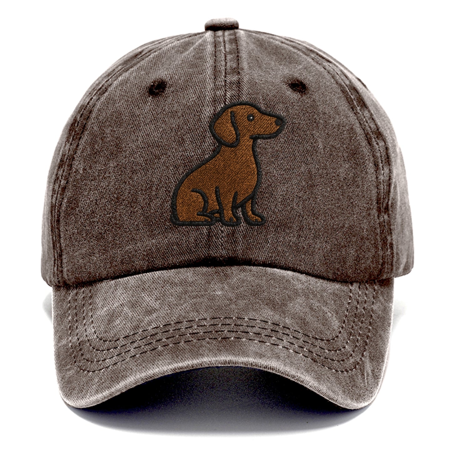 chocolate-brown-dachshund-loyal-charm Hat