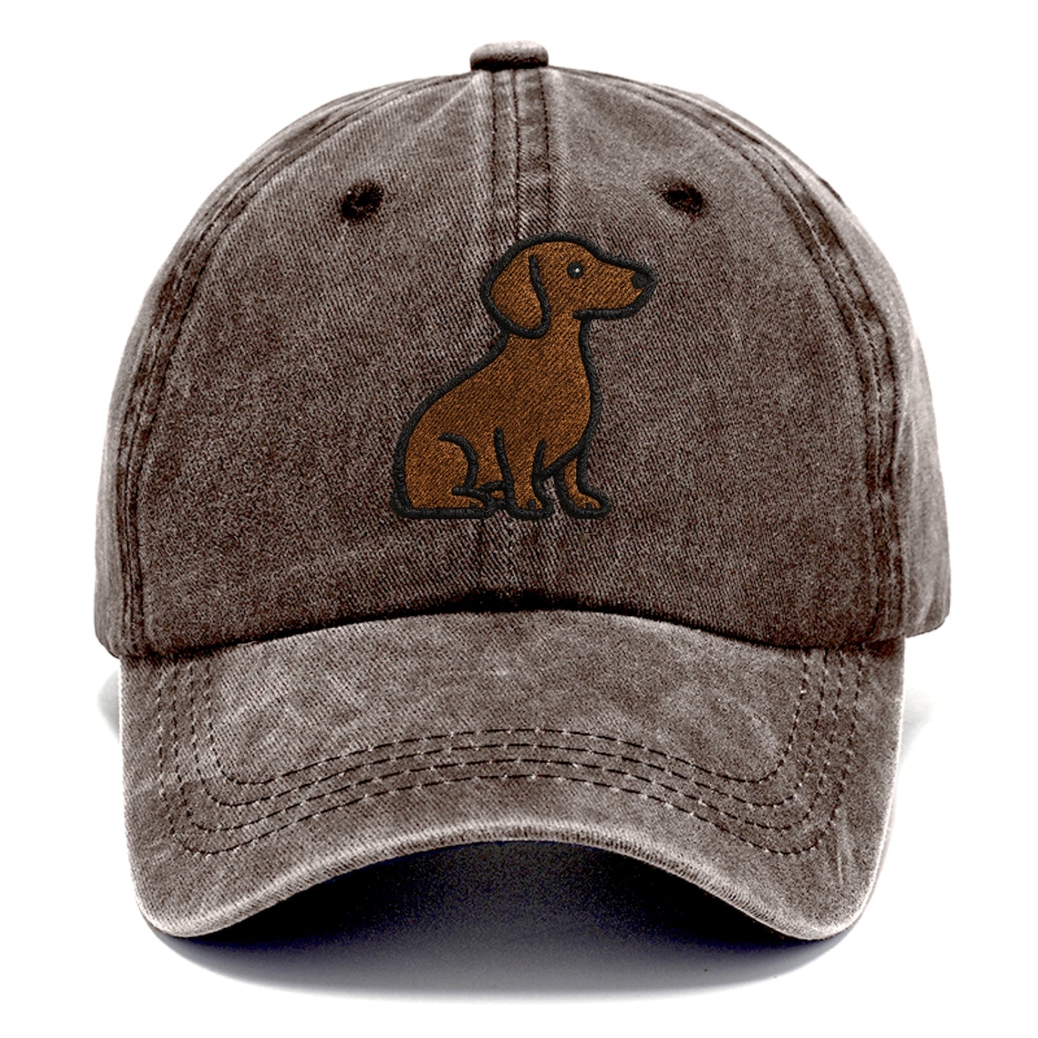 chocolate-brown-dachshund-loyal-charm Hat