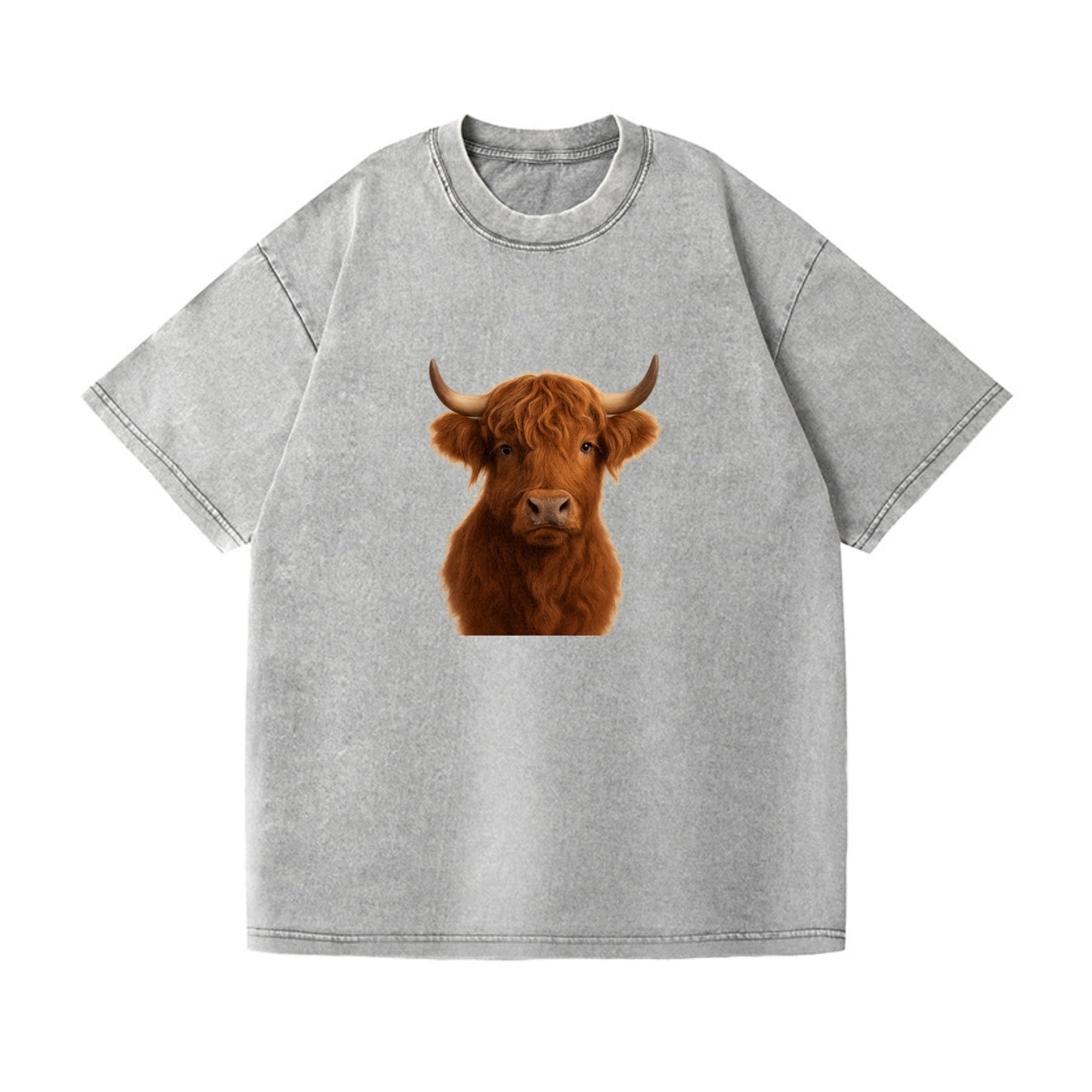 highland cow portrait design Hat