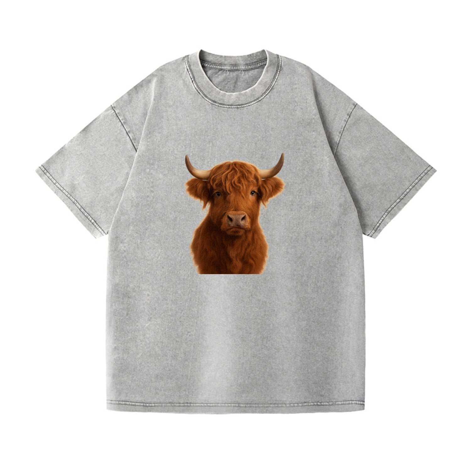 highland cow portrait design Hat