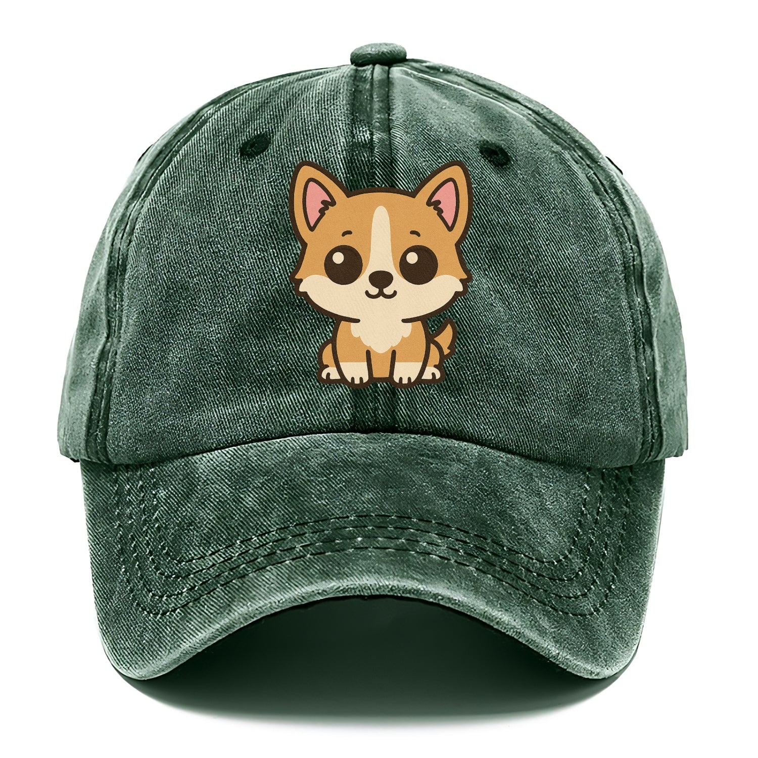 charming-corgi-wagging-heart Hat