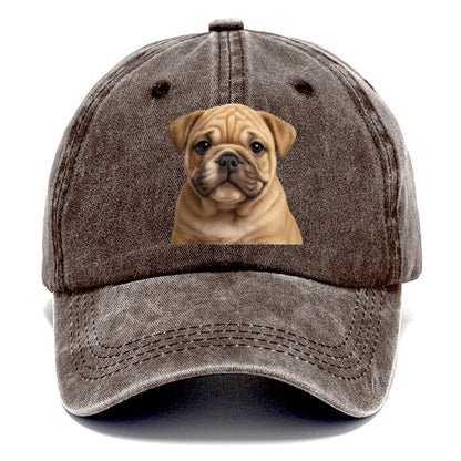 bulldog puppy: charming & loyal companion Hat