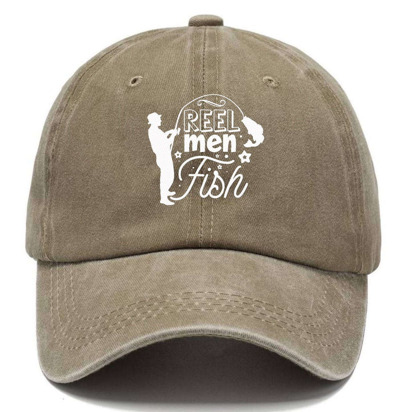 reel men fish Hat