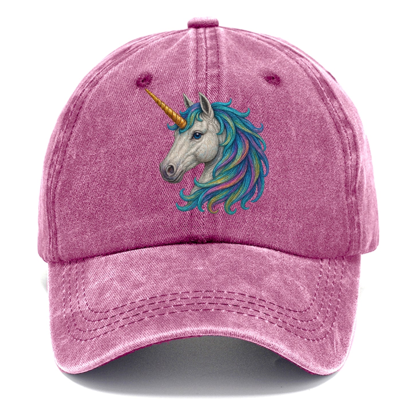 unicorn colorful mane Hat