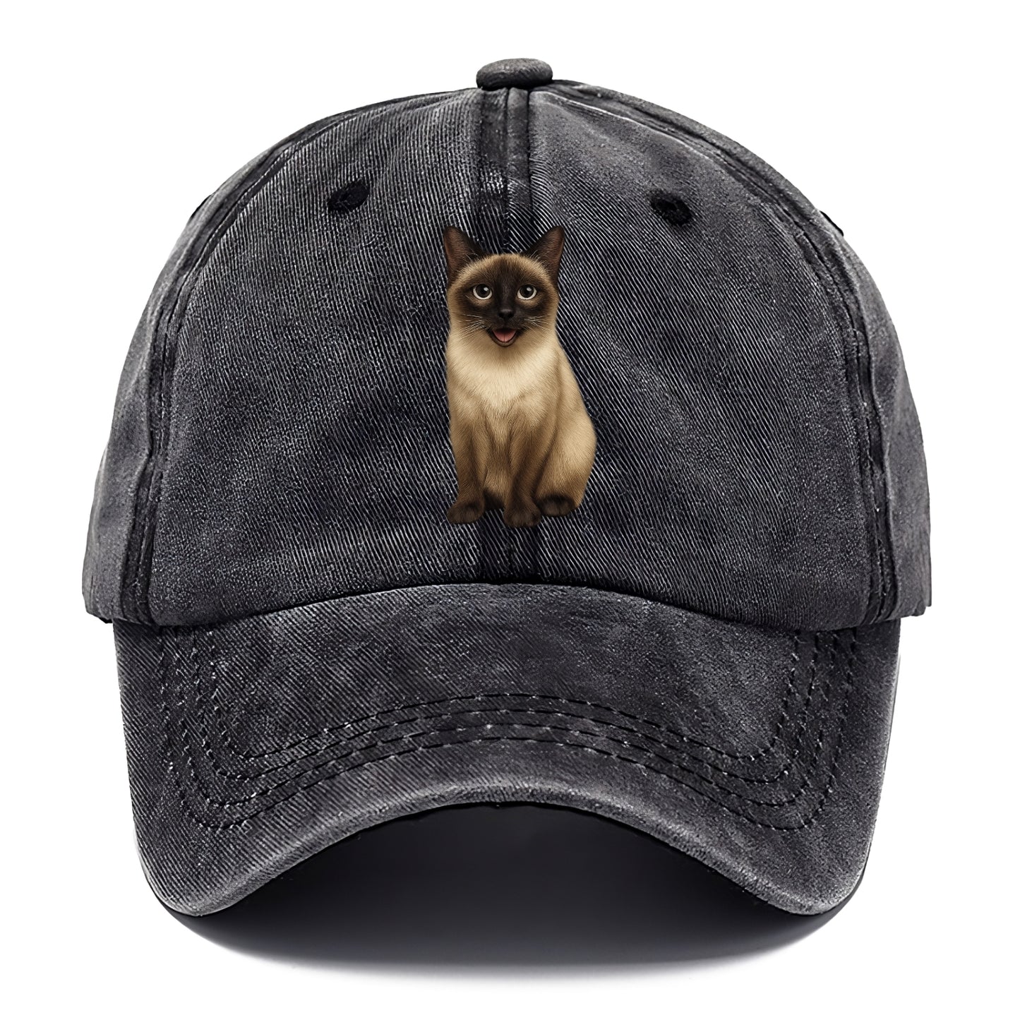 siamese cat illustration Hat