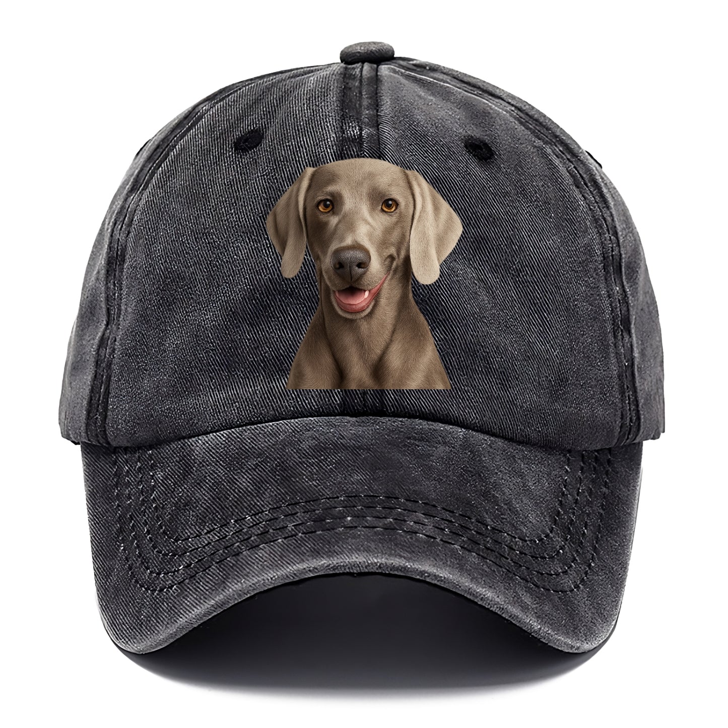 weimaraner portrait design Hat