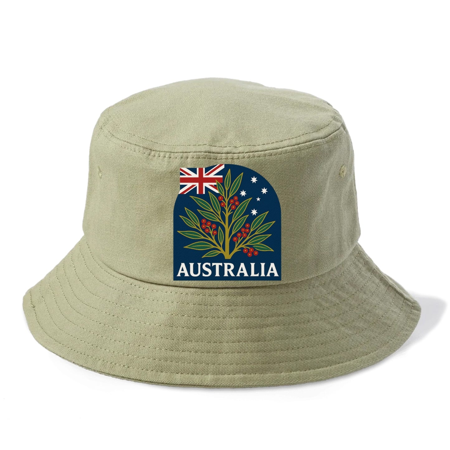 Australian Botanical Emblem Hat