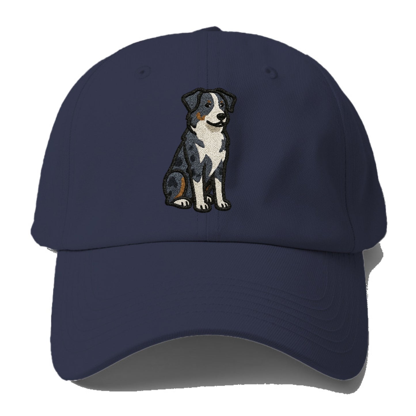 australian-shepherd-blue-merle-vibrant-spirit Hat