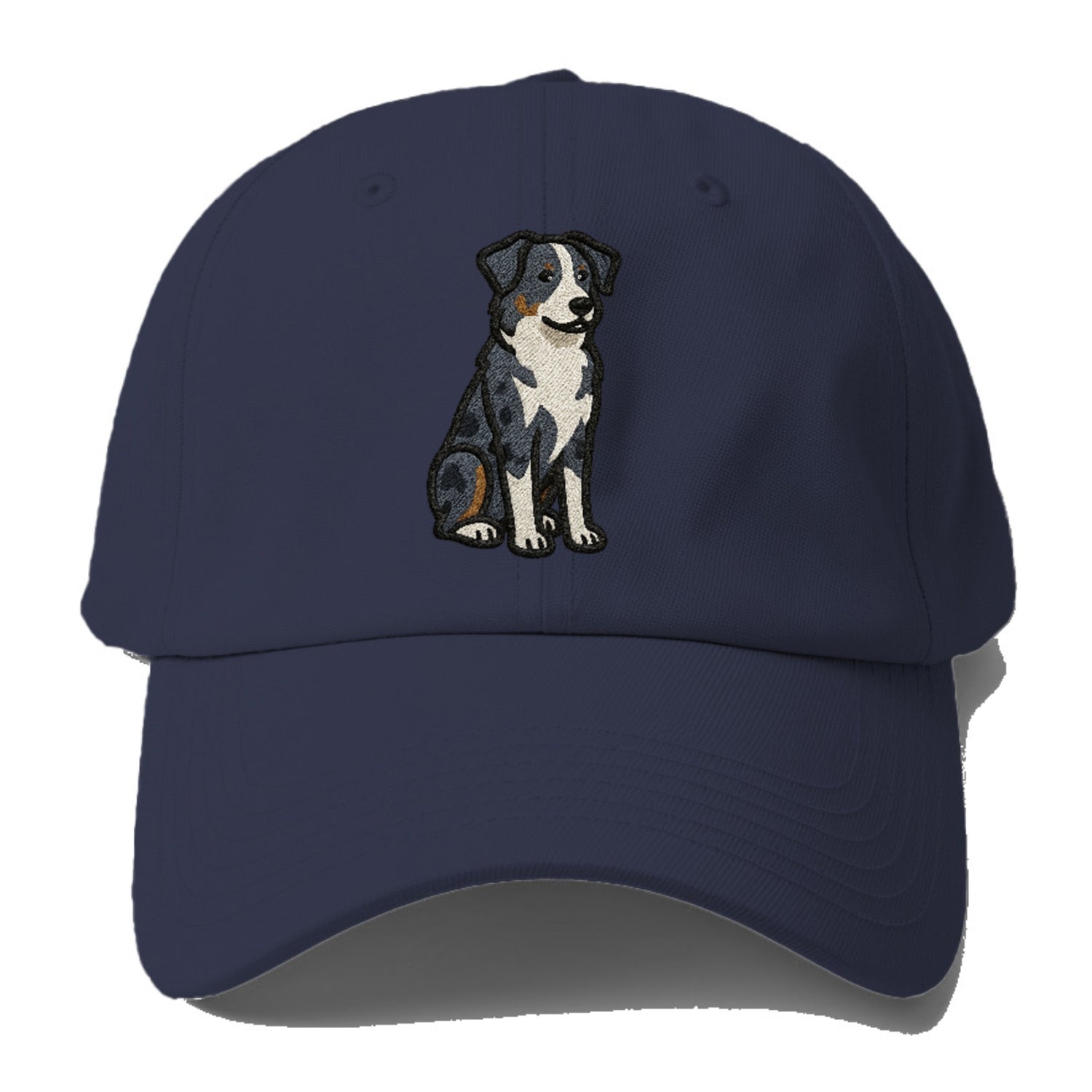australian-shepherd-blue-merle-vibrant-spirit Hat
