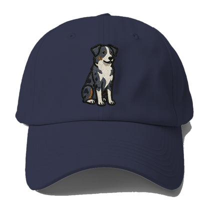 australian-shepherd-blue-merle-vibrant-spirit Hat