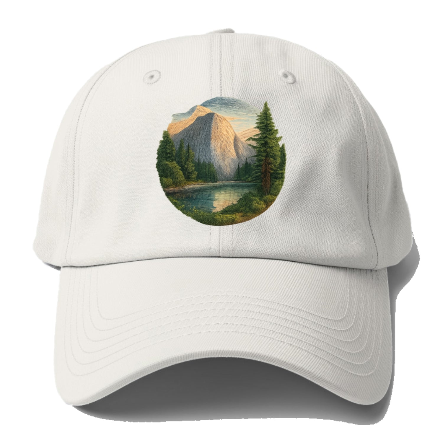 mountain lake serenity Hat