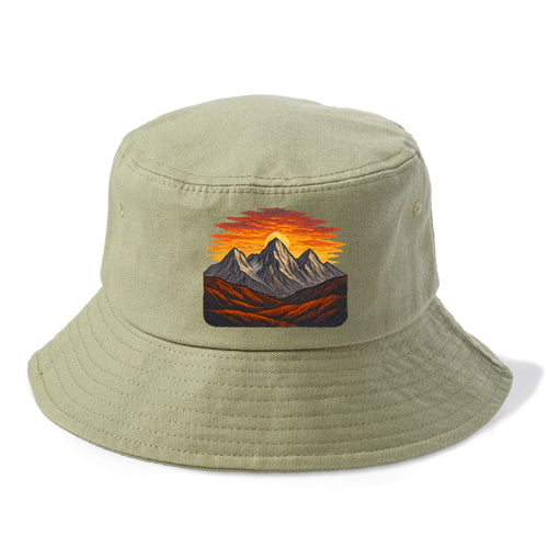Sunset Peaks Collection Bucket Hat