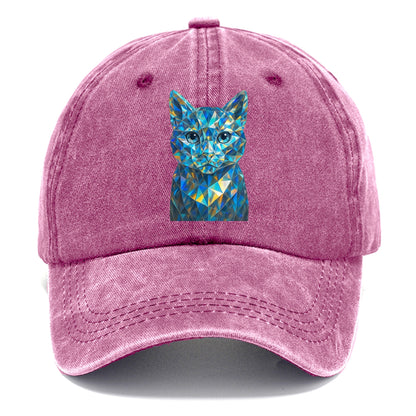 crystal prism portrait design Hat