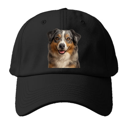 australian shepherd portrait design Hat