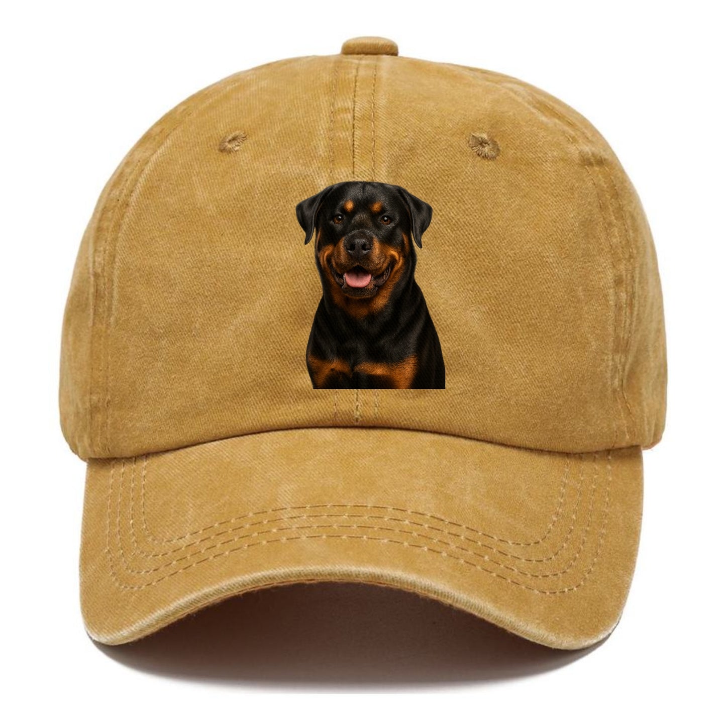 rottweiler powerful guardian Hat