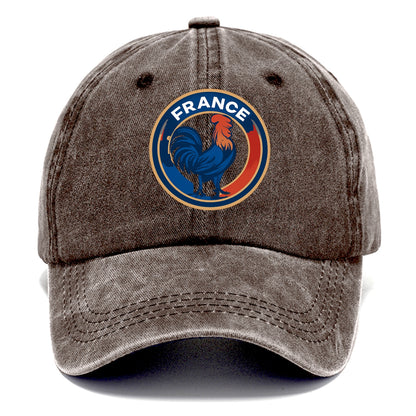 french rooster heritage Hat
