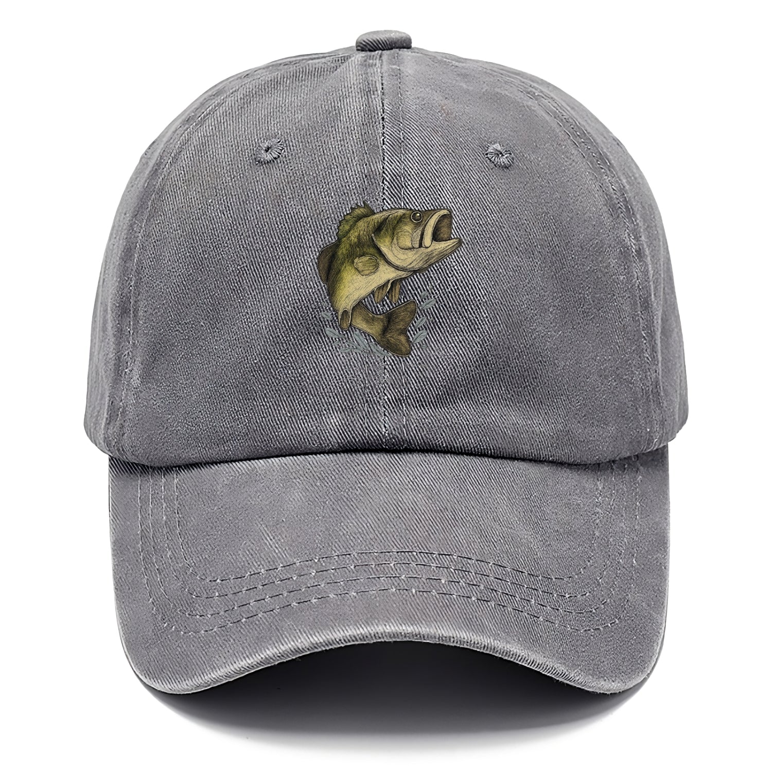 leaping bass fishing Hat