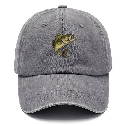 leaping bass fishing Hat