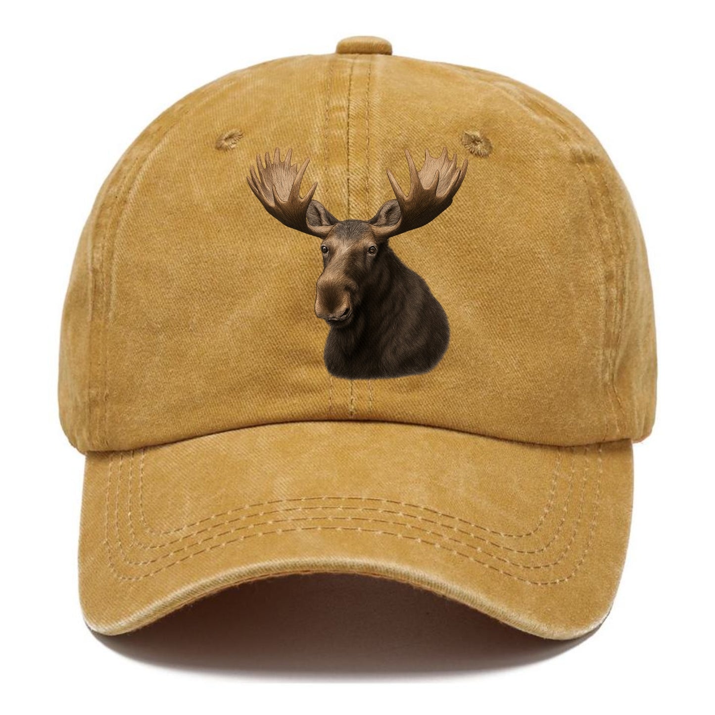 moose portrait design Hat