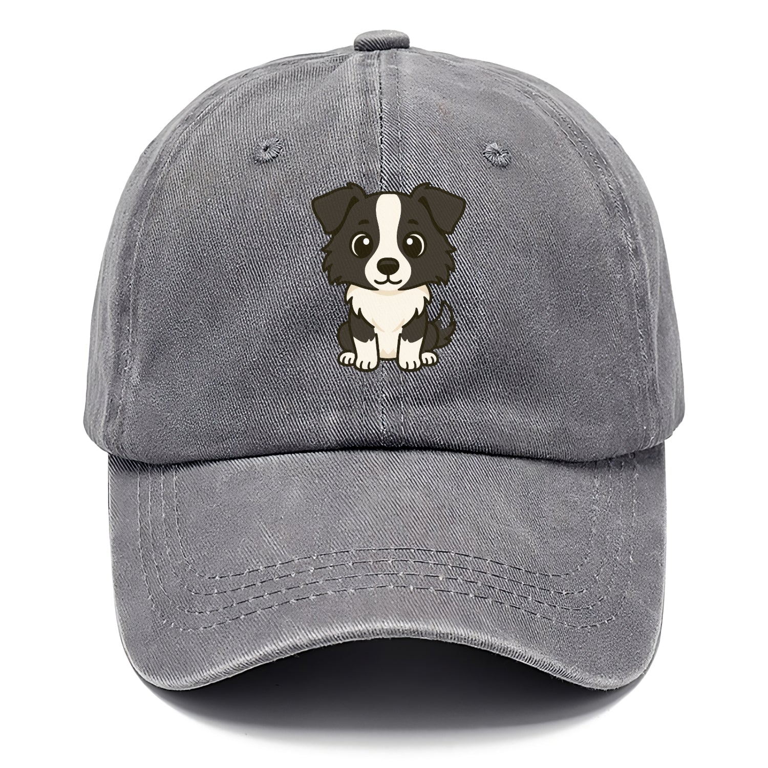kawaii Border Collie Hat
